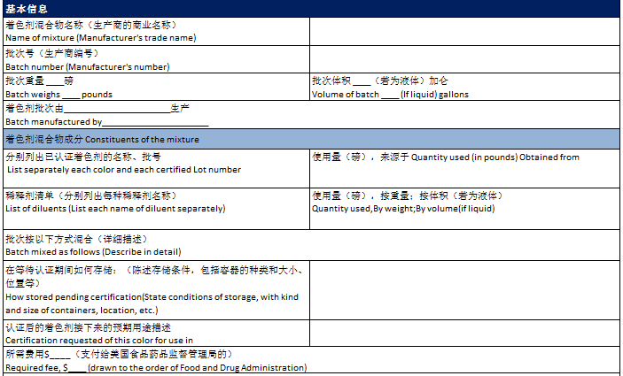 美国,FDA,化妆品,着色剂,原料